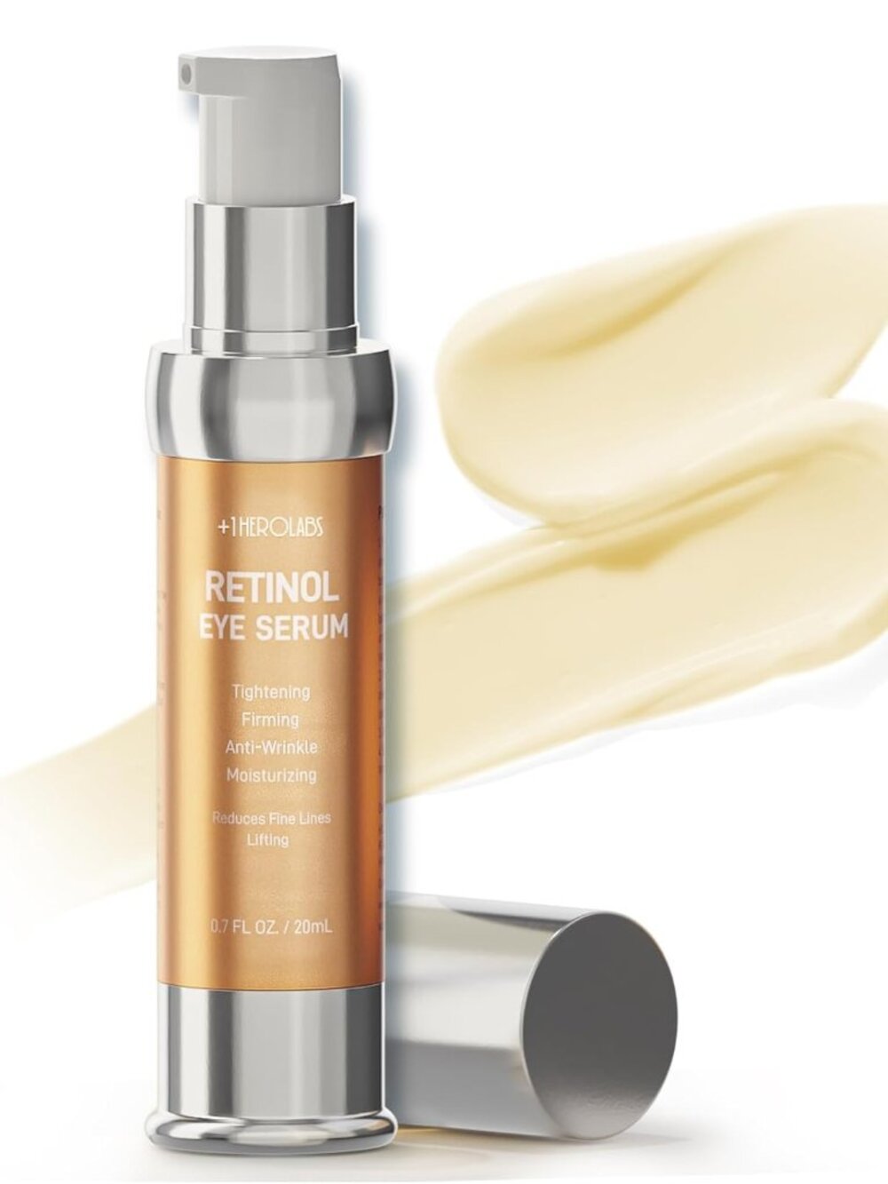 Retinol Eye Cream for Anti-Aging & Wrinkles Firming & Repair Under Eye Serum